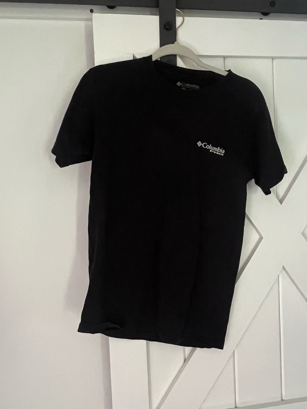 Columbia Black Short-Sleeve Logo Tee
